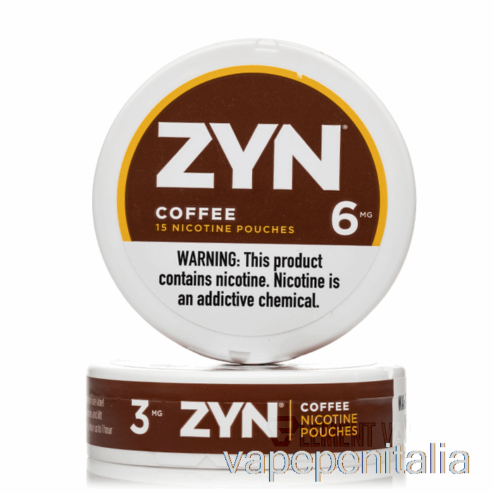 Buste Di Nicotina Vape In Italy Zyn - Caffè 6 Mg (confezione Da 5)